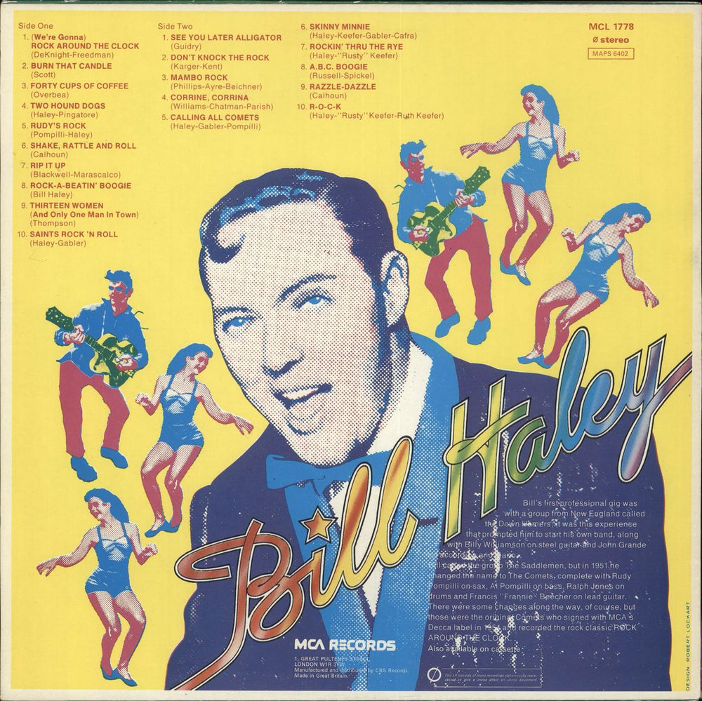 Bill Haley & The Comets Golden Hits UK vinyl LP album (LP record)