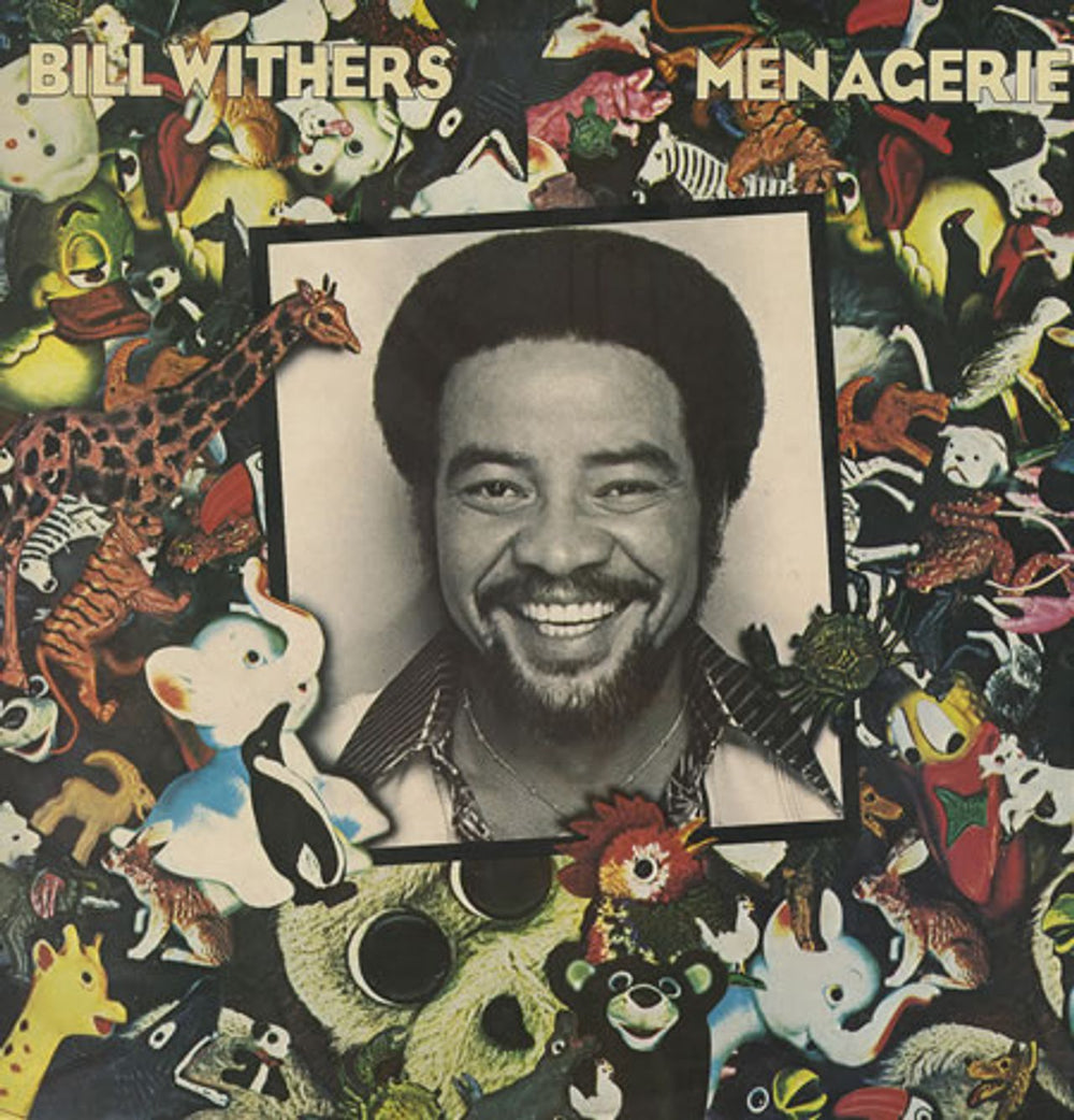 Bill Withers Menagerie UK vinyl LP album (LP record) 82265