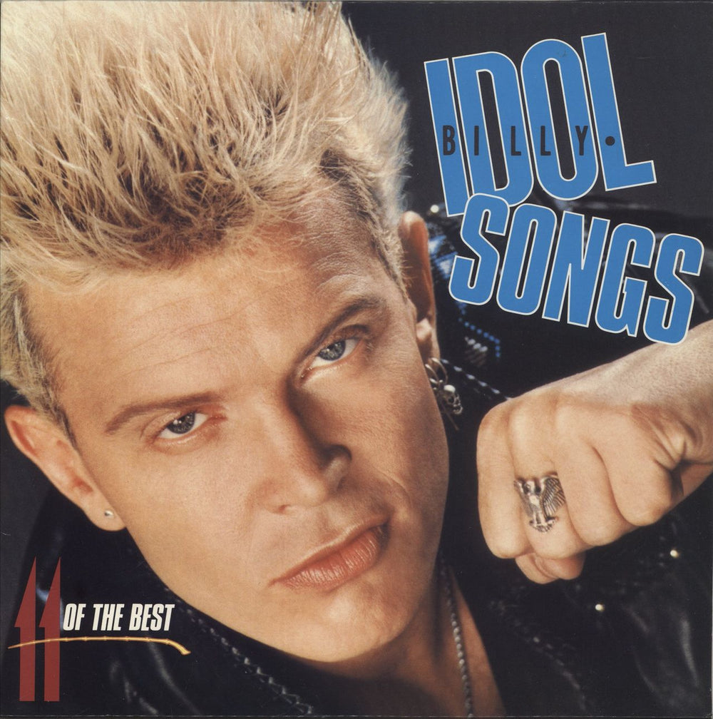 Billy Idol Idol Songs + Bonus Album UK 2-LP vinyl record set (Double LP Album) BILTVD1
