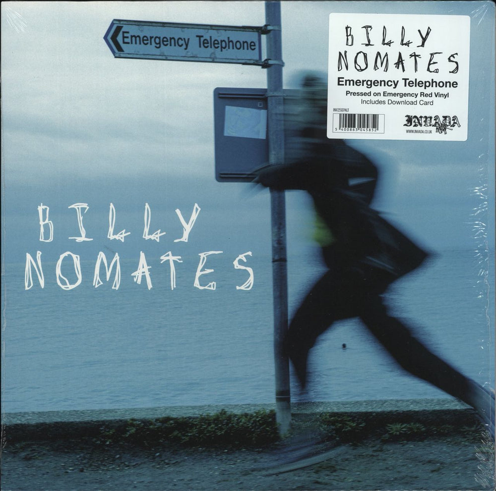 Billy Nomates Emergency Telephone - Red Vinyl UK 12" vinyl single (12 inch record / Maxi-single) INV255EPALT