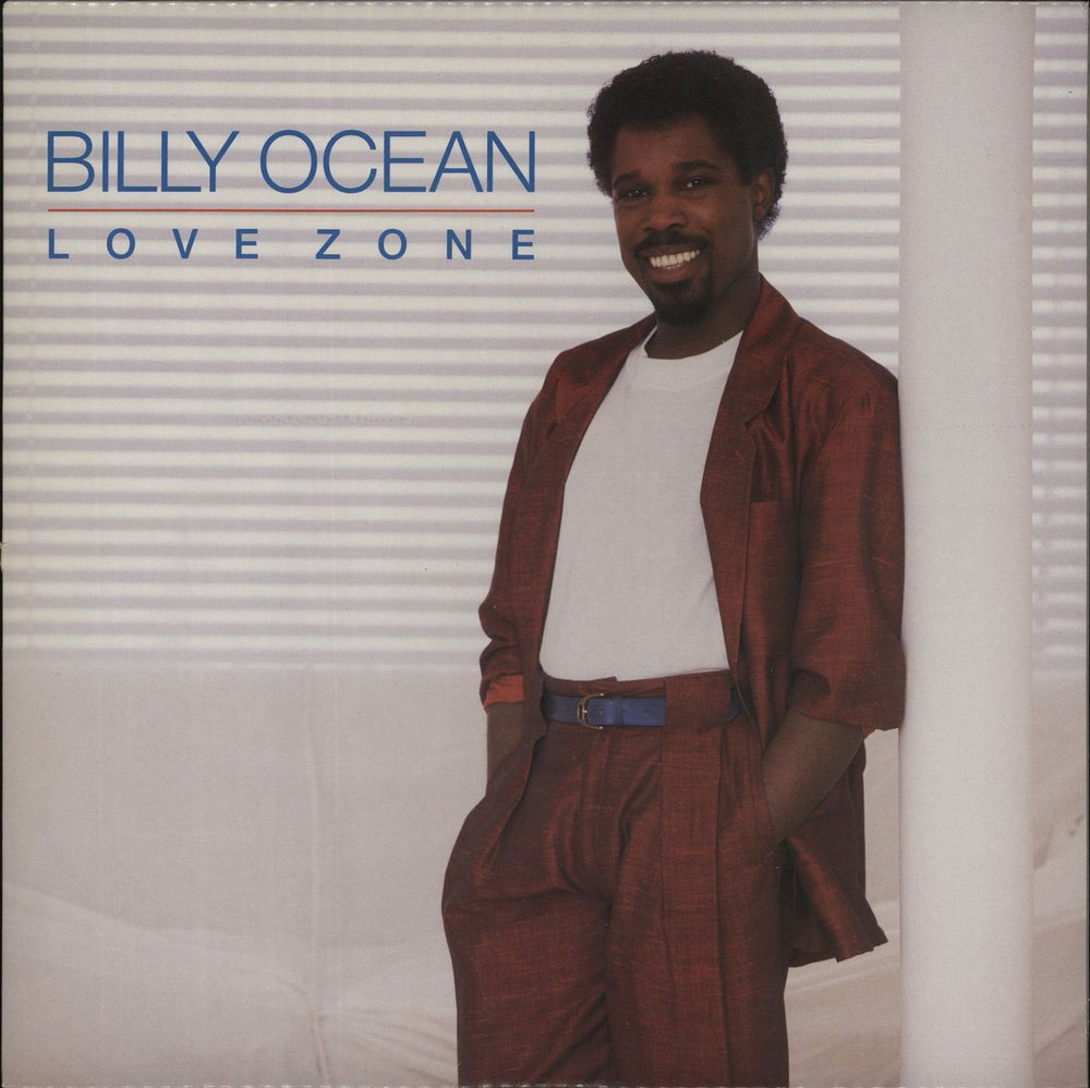 Billy Ocean Love Zone Canadian vinyl LP album (LP record) JV-90741
