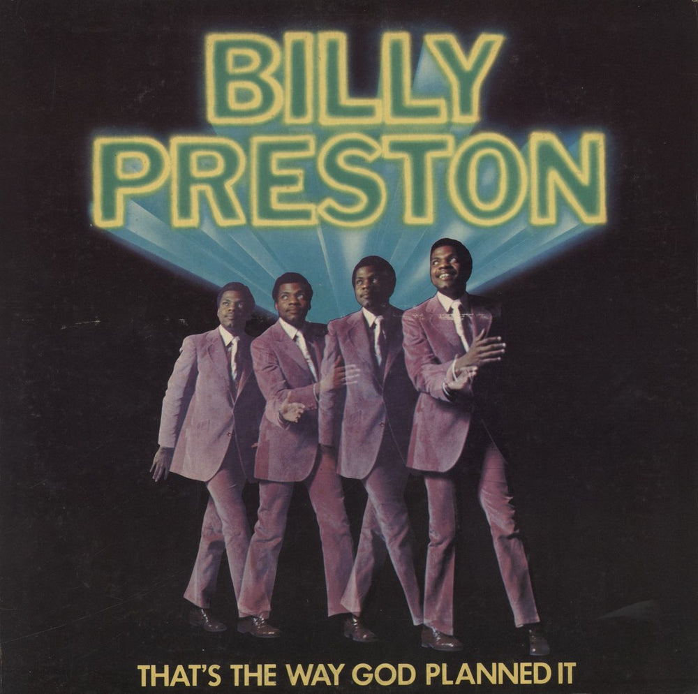 Billy Preston That's The Way God Planned It - EX US vinyl LP album (LP record) ST-3359