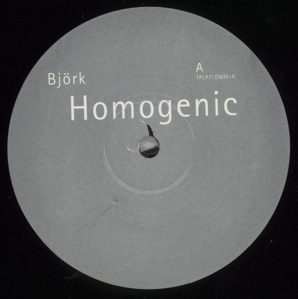 Björk Homogenic UK 2-LP vinyl record set (Double LP Album) BJK2LHO437173