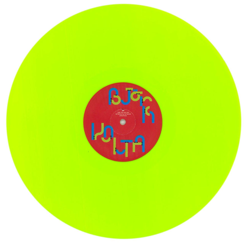 Björk Volta - Coloured Vinyl UK 2-LP vinyl record set (Double LP Album)