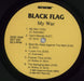 Black Flag My War US vinyl LP album (LP record) BD7LPMY403670
