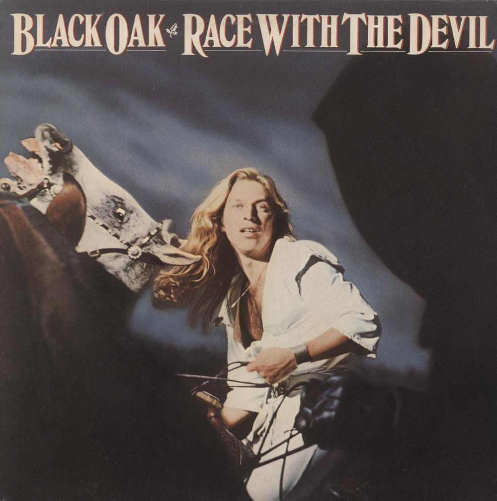 Black Oak Arkansas Race With The Devil UK Promo vinyl LP album (LP record) 2429-156