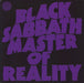 Black Sabbath Master Of Reality - 180gm Vinyl UK vinyl LP album (LP record) BMGRM055LP