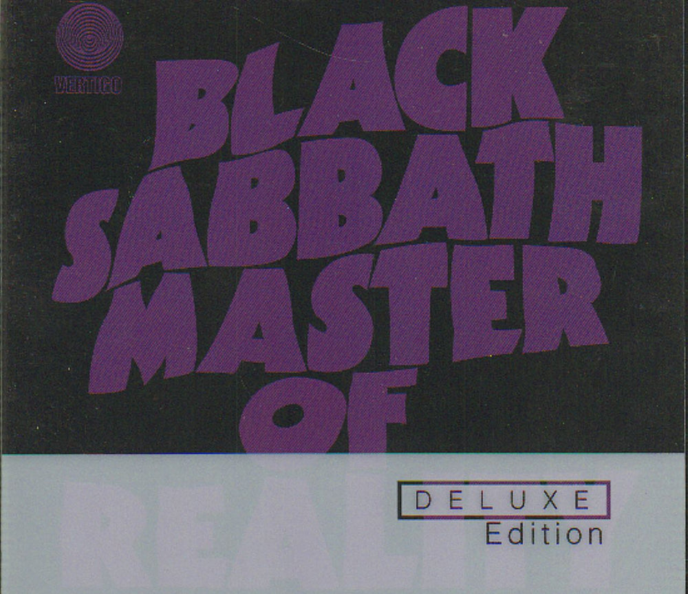 Black Sabbath Master Of Reality - Deluxe Edition UK 2 CD album set (Double CD) 2701106