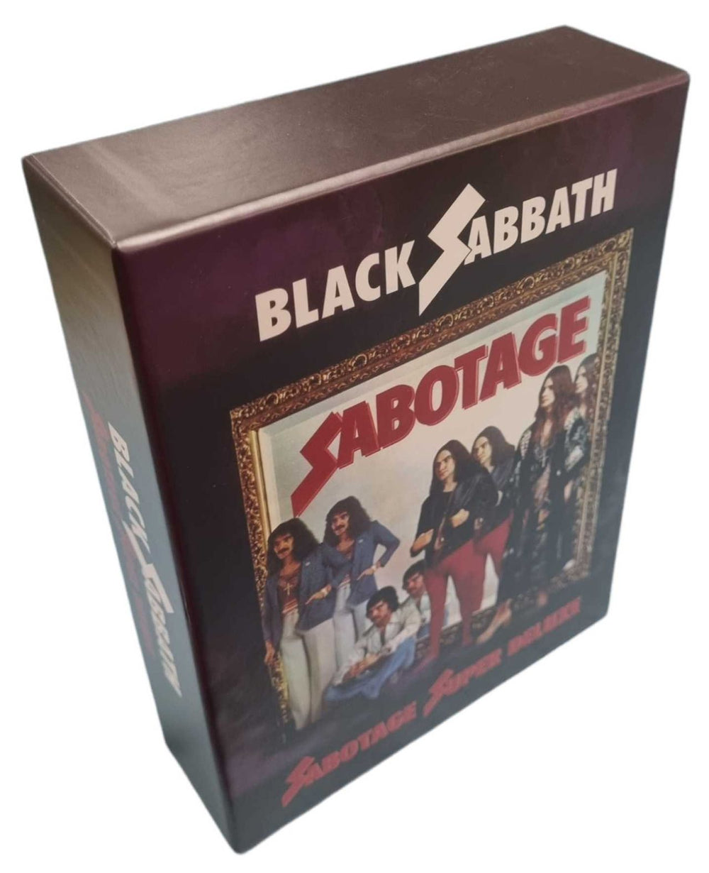 Black Sabbath Sabotage - Super Deluxe Edition (4CD) UK CD Album Box Set BMGCAT495QCD