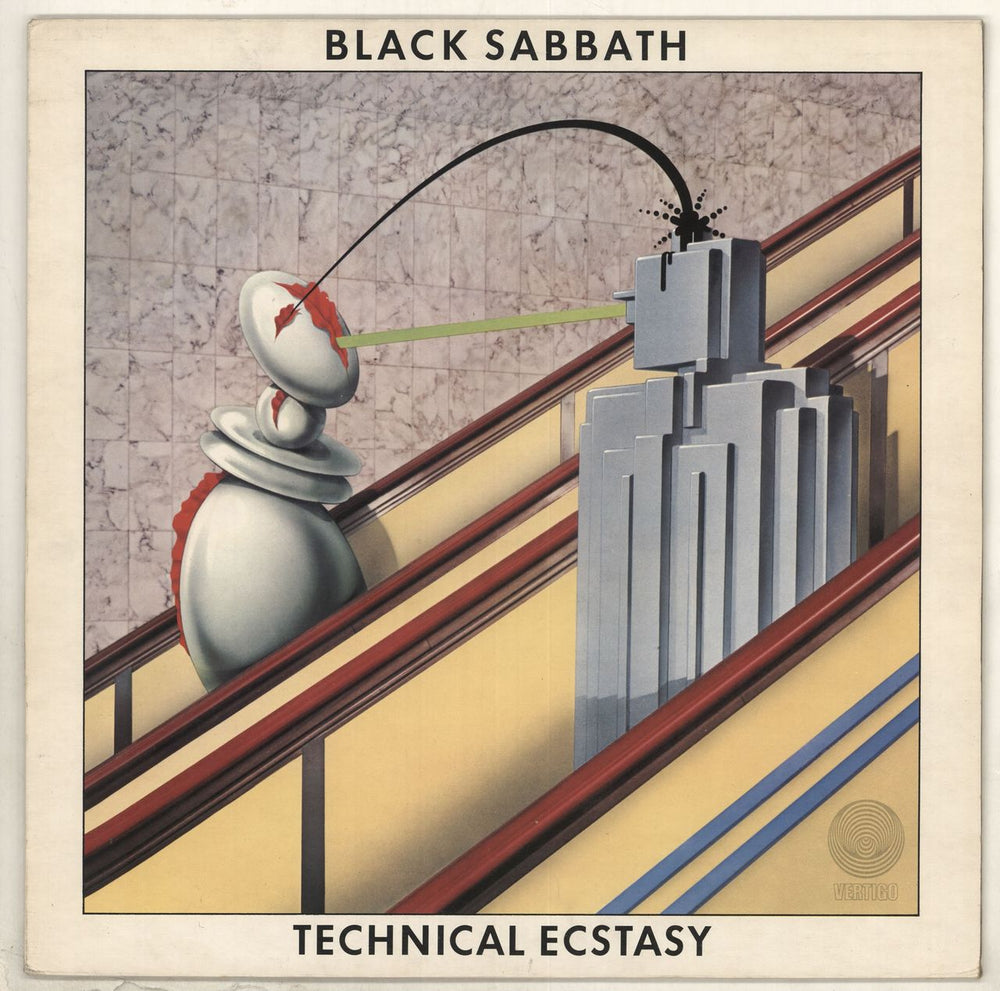 Black Sabbath Technical Ecstasy + Insert UK vinyl LP album (LP record) 9102750