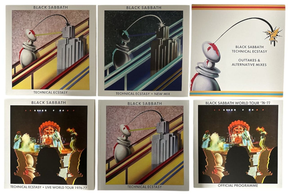 Black Sabbath Technical Ecstasy - Super Deluxe 5LP Edition UK Vinyl Box Set BLKVXTE855144