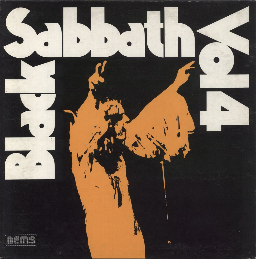 Black Sabbath Volume 4 - Transitional Copy UK vinyl LP album (LP record) WWA009