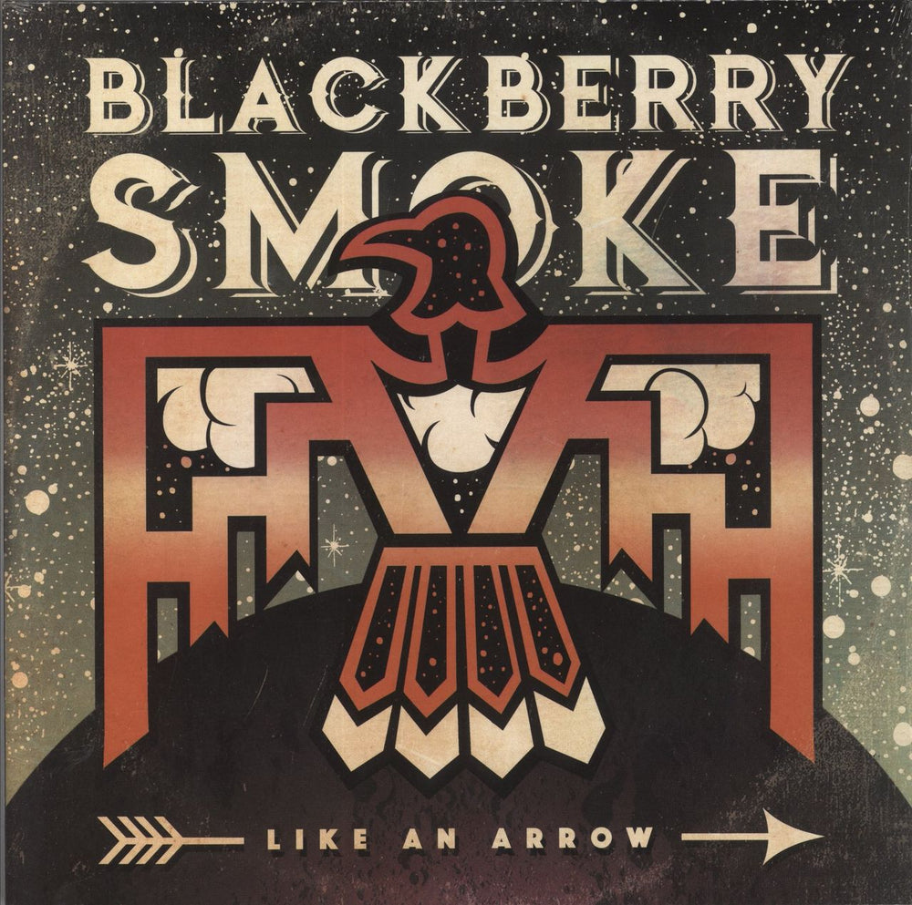 Blackberry Smoke Like An Arrow - Blue Vinyl - Shrink UK 2-LP vinyl record set (Double LP Album) MOSH574LP