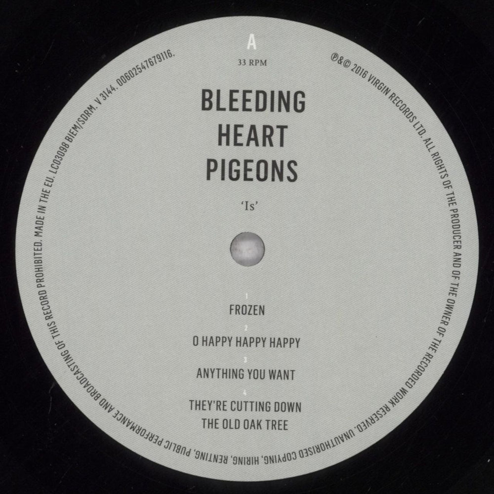 Bleeding Heart Pigeons Is UK 2-LP vinyl record set (Double LP Album) QLK2LIS845926