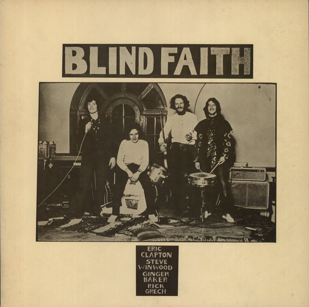 Blind Faith Blind Faith + Obi Japanese vinyl LP album (LP record)