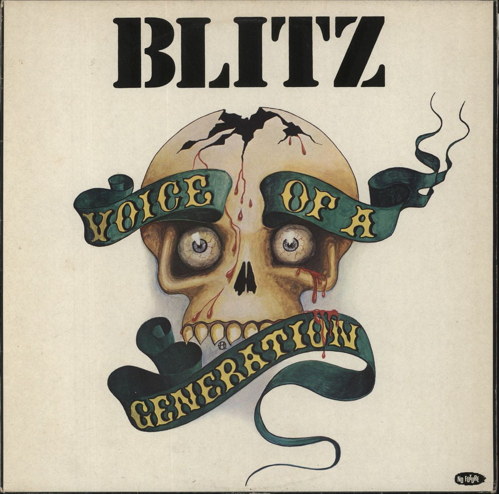 Blitz Voice Of A Generation - VG - Merch Insert UK vinyl LP album (LP record) PUNK1