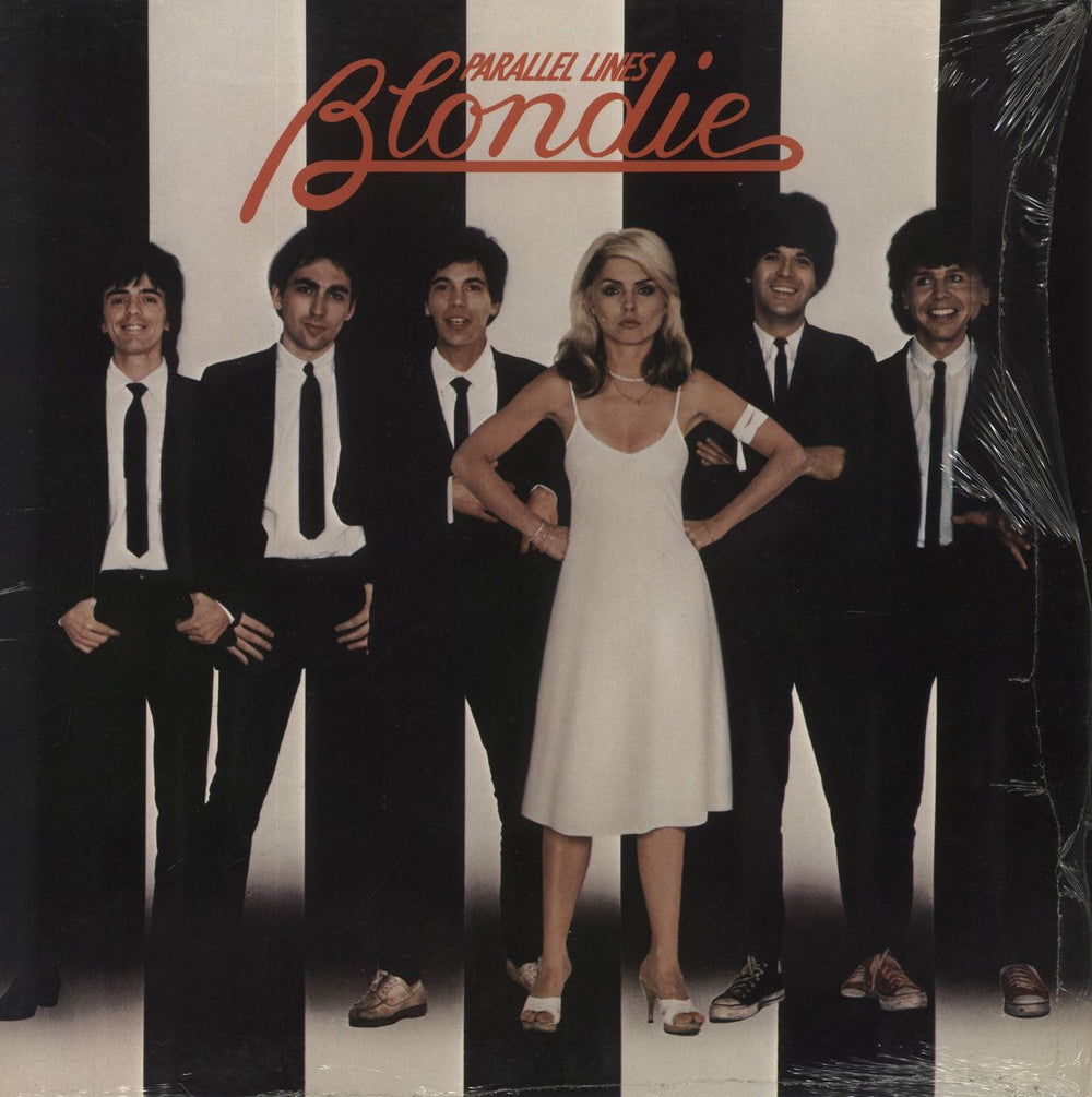 Blondie Parallel Lines + Inner - Shrink UK vinyl LP album (LP record) CDL1192