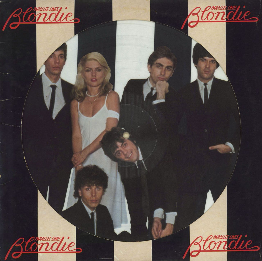 Blondie Parallel Lines US picture disc LP (vinyl picture disc album) CHP5001