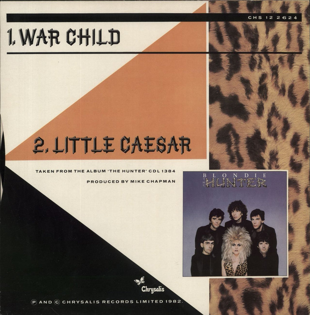 Blondie War Child UK 12" vinyl single (12 inch record / Maxi-single)