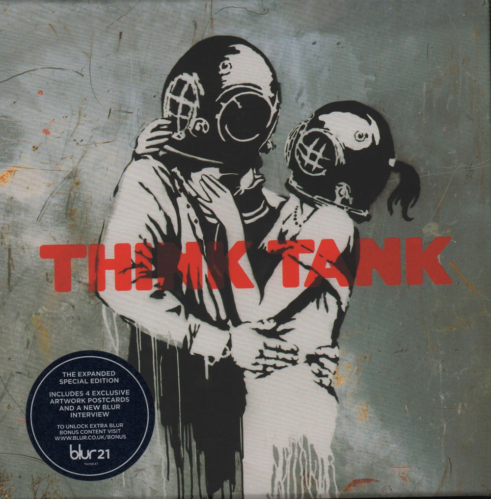 Blur Think Tank UK 2 CD album set (Double CD) THINKX1