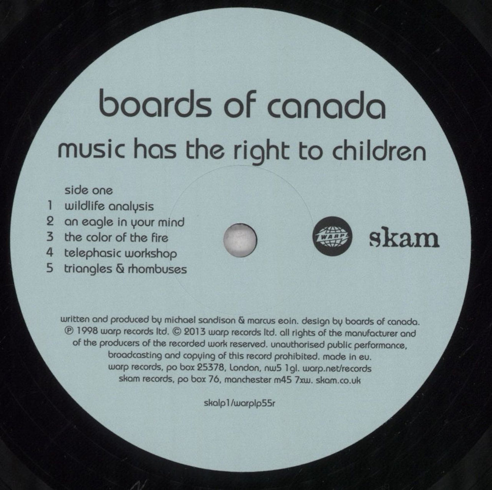 Boards Of Canada Music Has The Right To Children UK 2-LP vinyl record set (Double LP Album) BOF2LMU846338