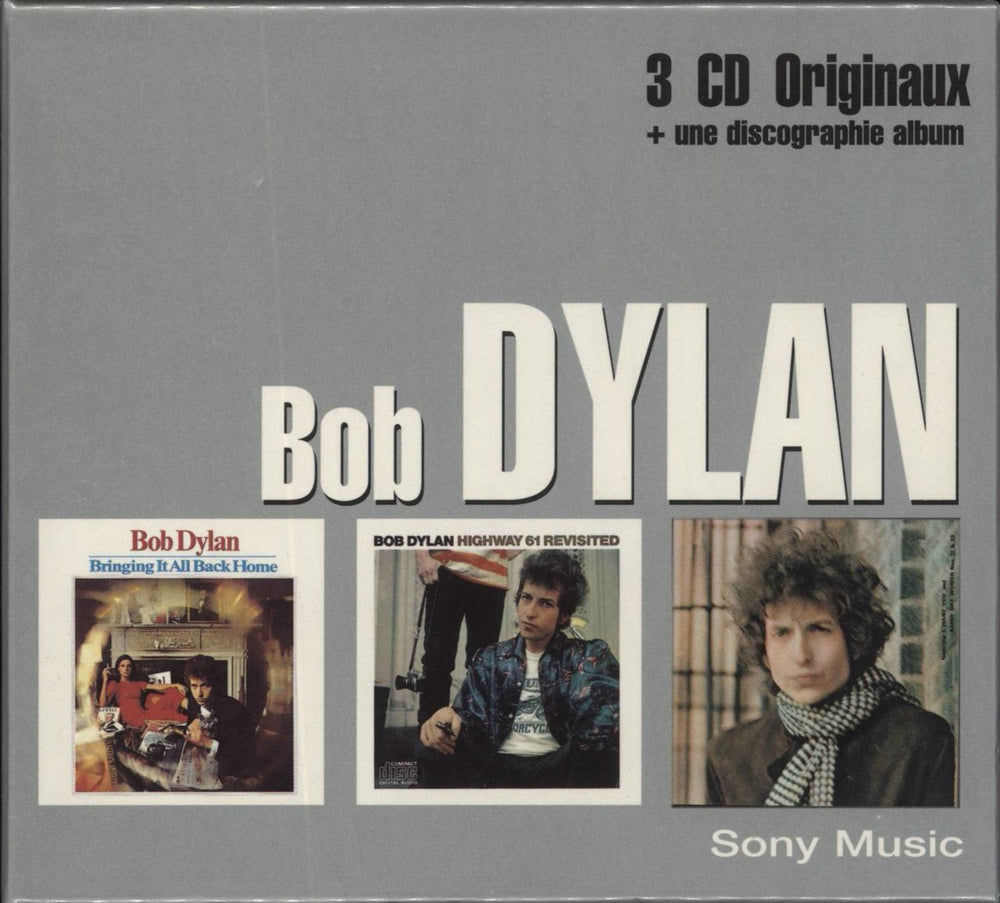 Bob Dylan Bringing It All Back Home / Highway 61 Revisited / Blonde On Blonde French CD Album Box Set 5045612