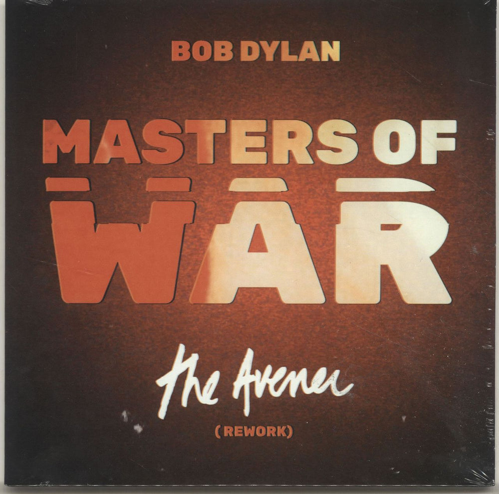 Bob Dylan Masters Of War (The Avener Rework) - RSD18 - Sealed UK 7" vinyl single (7 inch record / 45) 190758432977