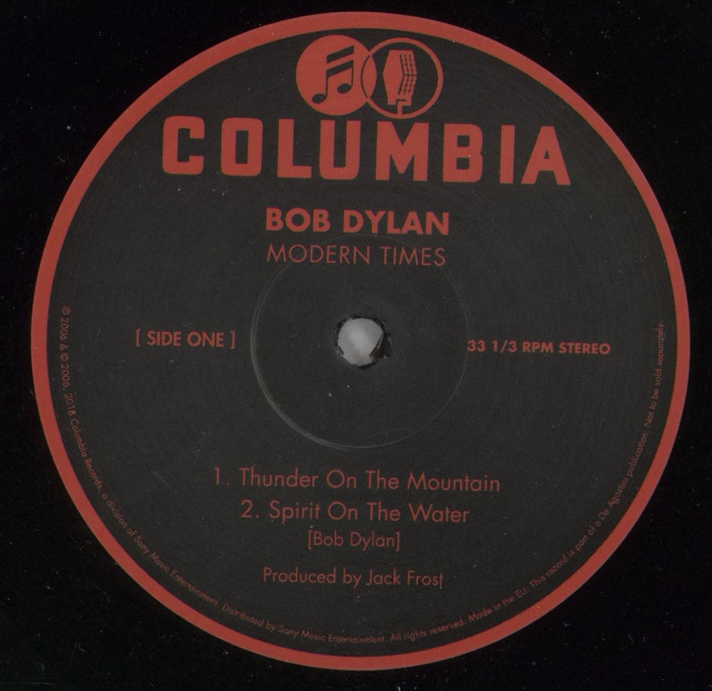 Bob Dylan Modern Times -180 Gram Vinyl UK 2-LP vinyl record set (Double LP Album) DYL2LMO866671