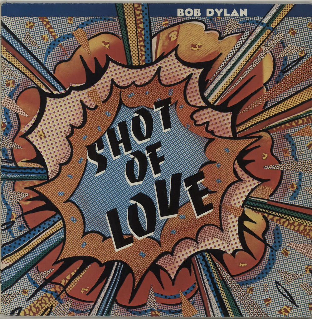 Bob Dylan Shot Of Love - EX UK vinyl LP album (LP record) 85178