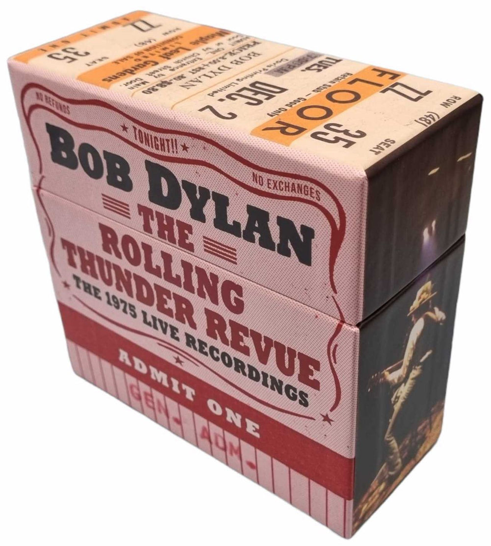 Bob Dylan The Rolling Thunder Revue: The 1975 Live Recordings UK CD Album Box Set 19075928282