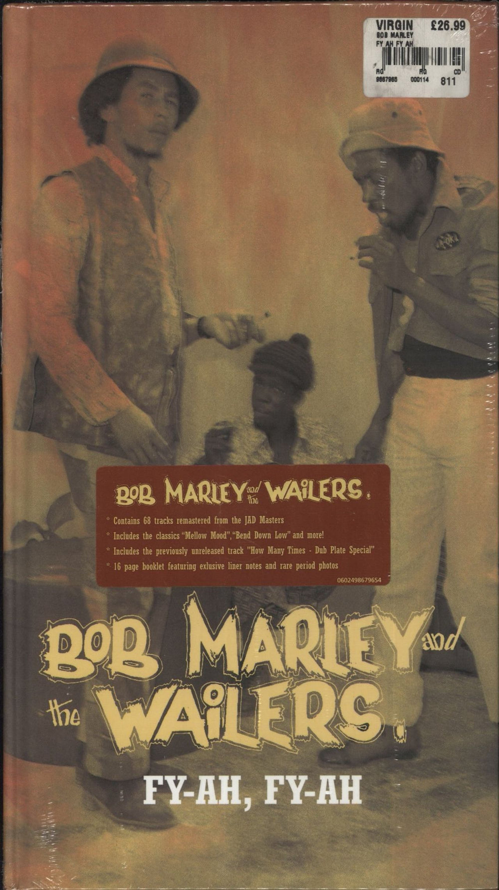 Bob Marley & The Wailers Fy-Ah, Fy-Ah - Sealed UK CD Album Box Set 0602498679654