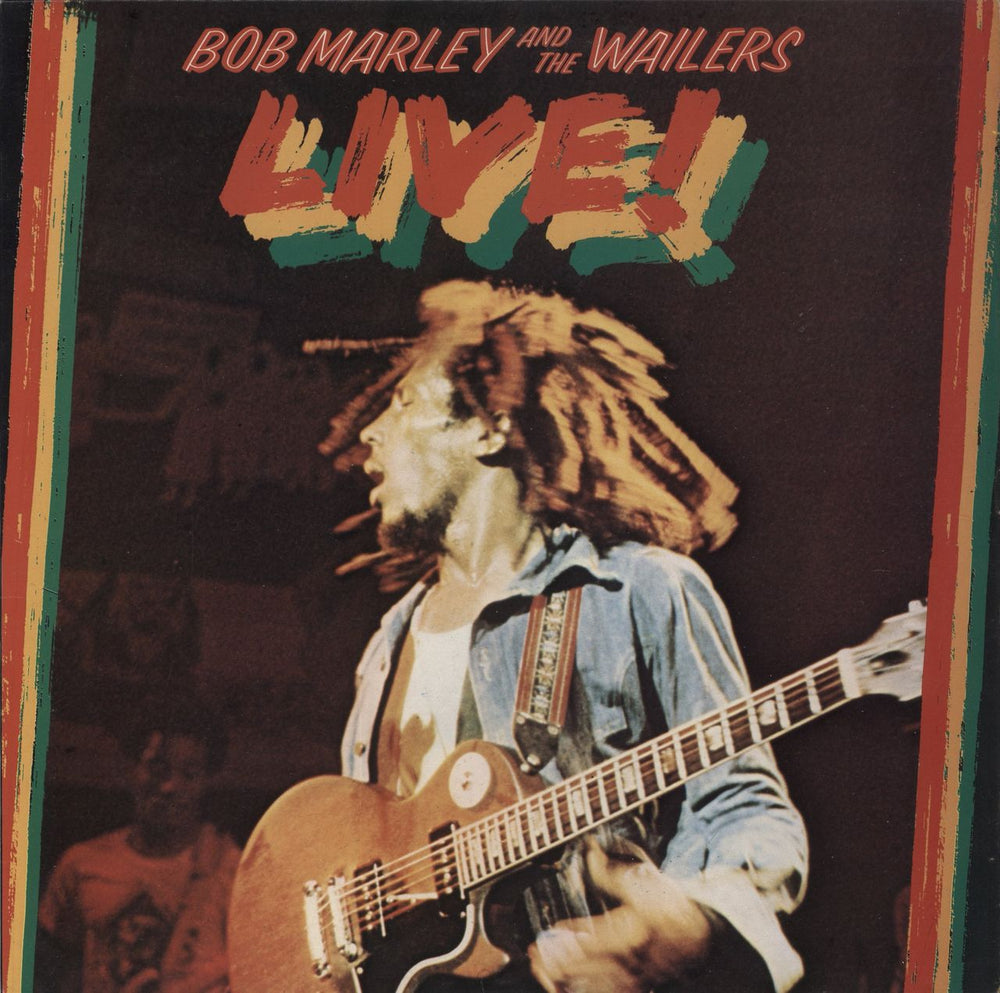 Bob Marley & The Wailers Live! UK vinyl LP album (LP record) ILPS9376