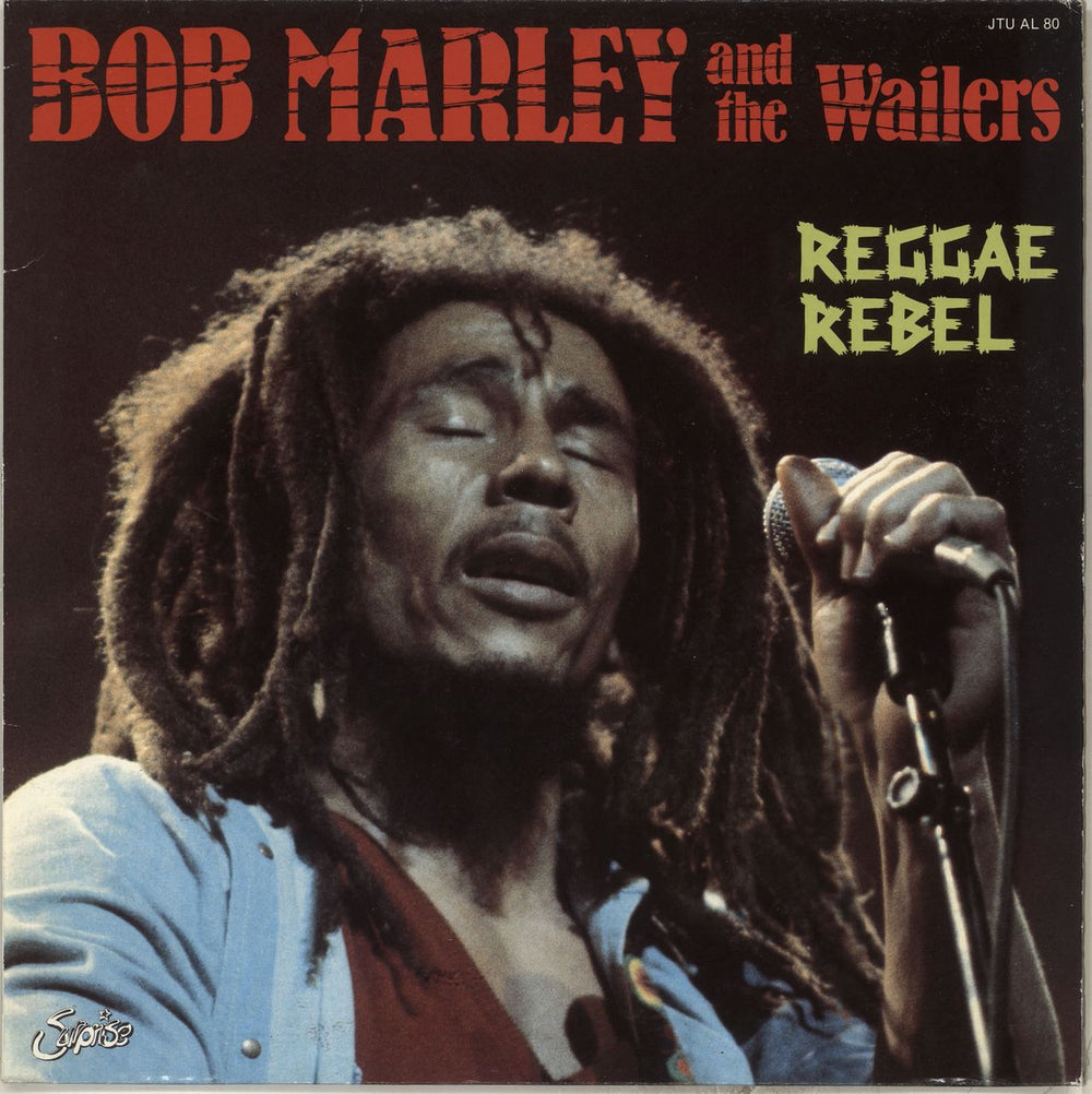 Bob Marley & The Wailers Reggae Rebel Belgian vinyl LP album (LP record) JTUAL80