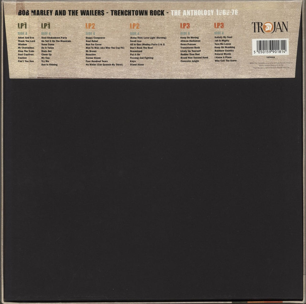 Bob Marley & The Wailers Trenchtown Rock - The Anthology 1969-78 UK Vinyl Box Set 5050159901814