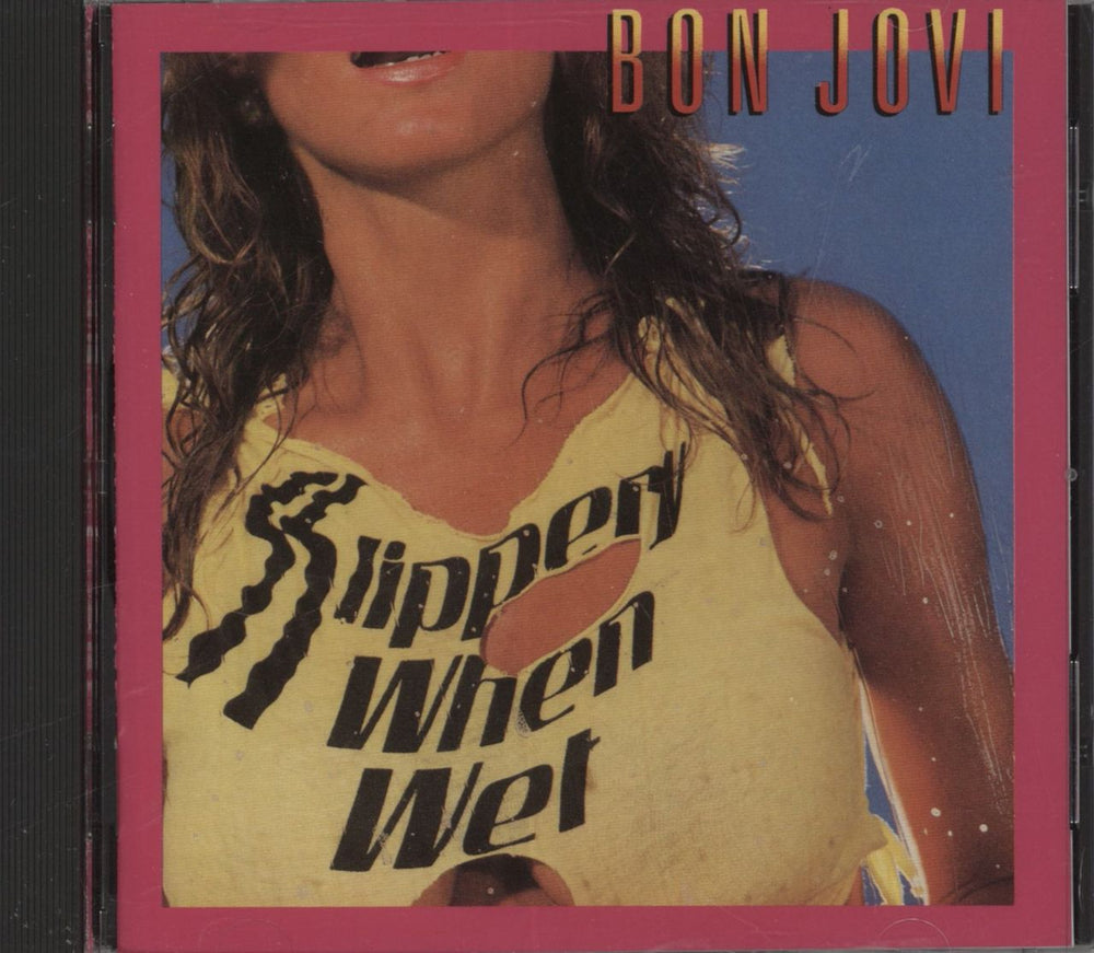 Bon Jovi Slippery When Wet Japanese CD album (CDLP) PHCR-4269