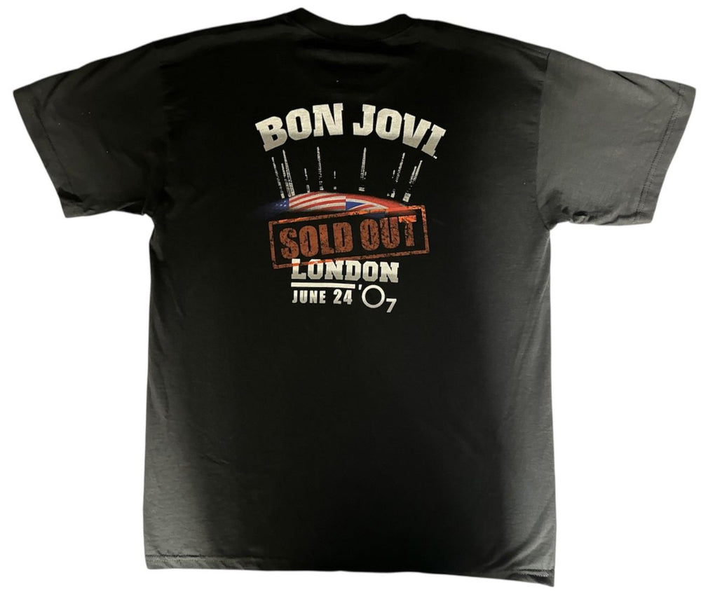 Bon Jovi Sold Out - London June 24 2007 UK t-shirt