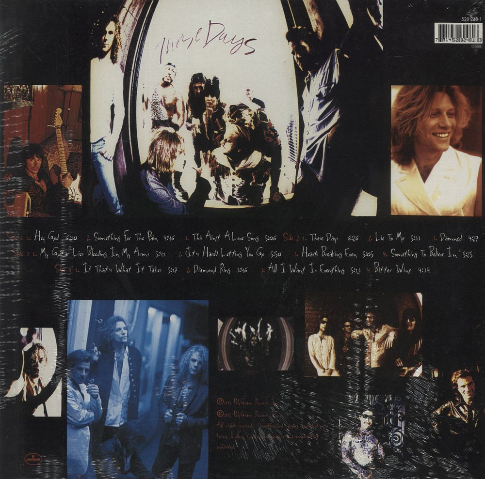 Bon Jovi These Days - Sealed UK 2-LP vinyl record set (Double LP Album) 731452824813
