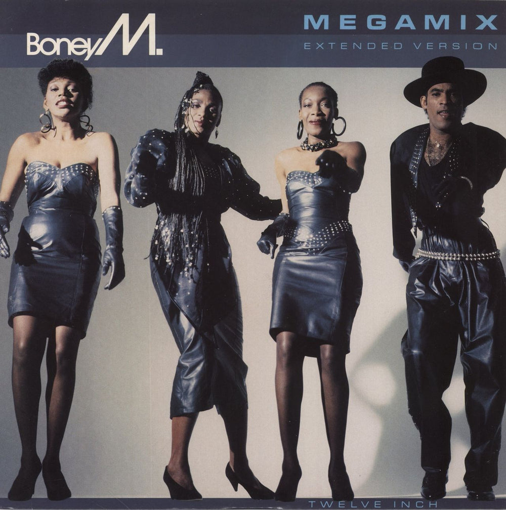 Boney M Megamix UK 12" vinyl single (12 inch record / Maxi-single) 611947