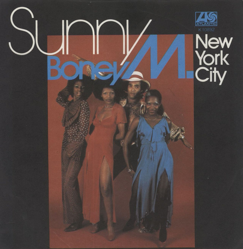 Boney M Sunny + Picture Sleeve UK 7" vinyl single (7 inch record / 45) K10892