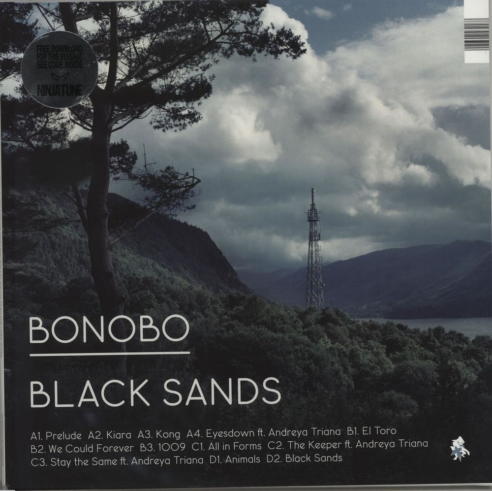 Bonobo Black Sands - 180 Gram UK 2-LP vinyl record set (Double LP Album) ZEN140