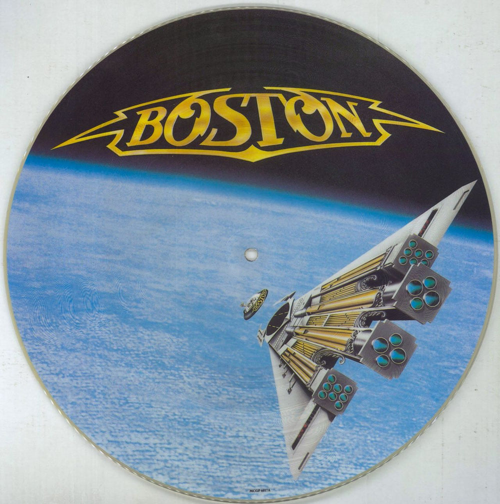 Boston Third Stage UK picture disc LP (vinyl picture disc album) MCGP6017