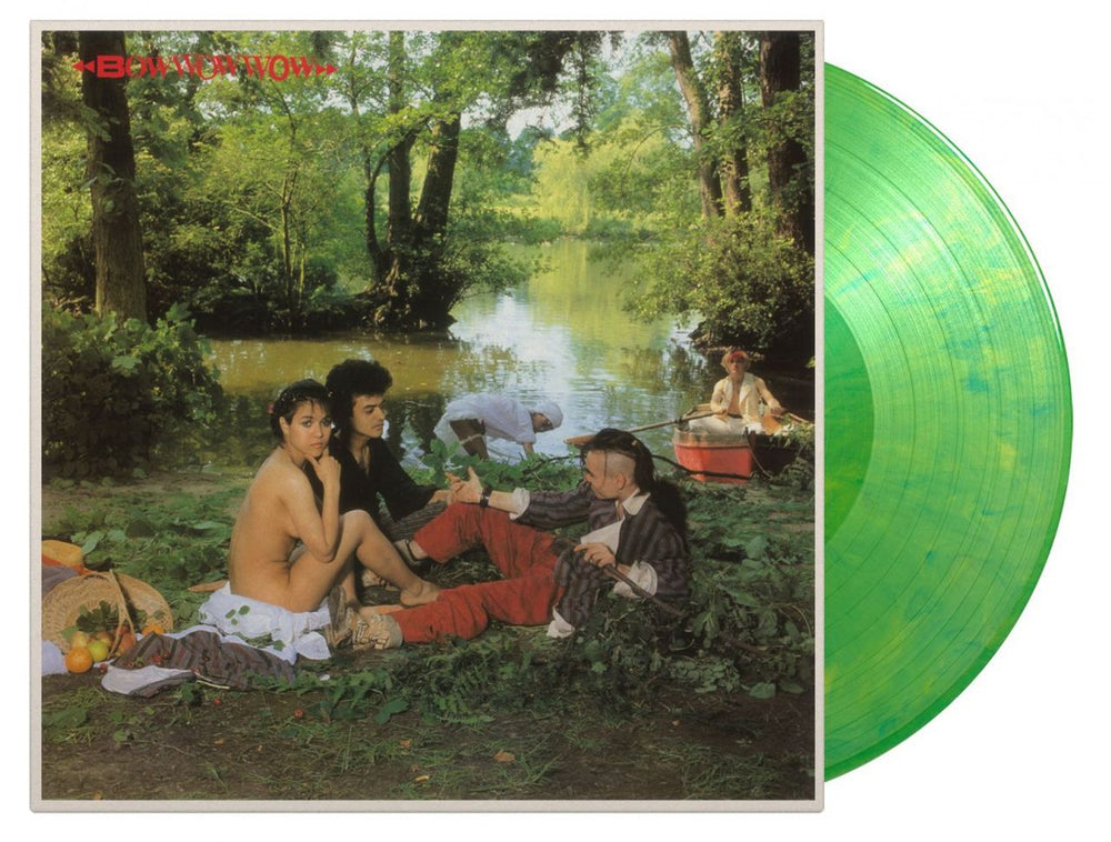 Bow Wow Wow See Jungle! See Jungle! - Green & Yellow Marbled Vinyl UK vinyl LP album (LP record) MOVLP2973