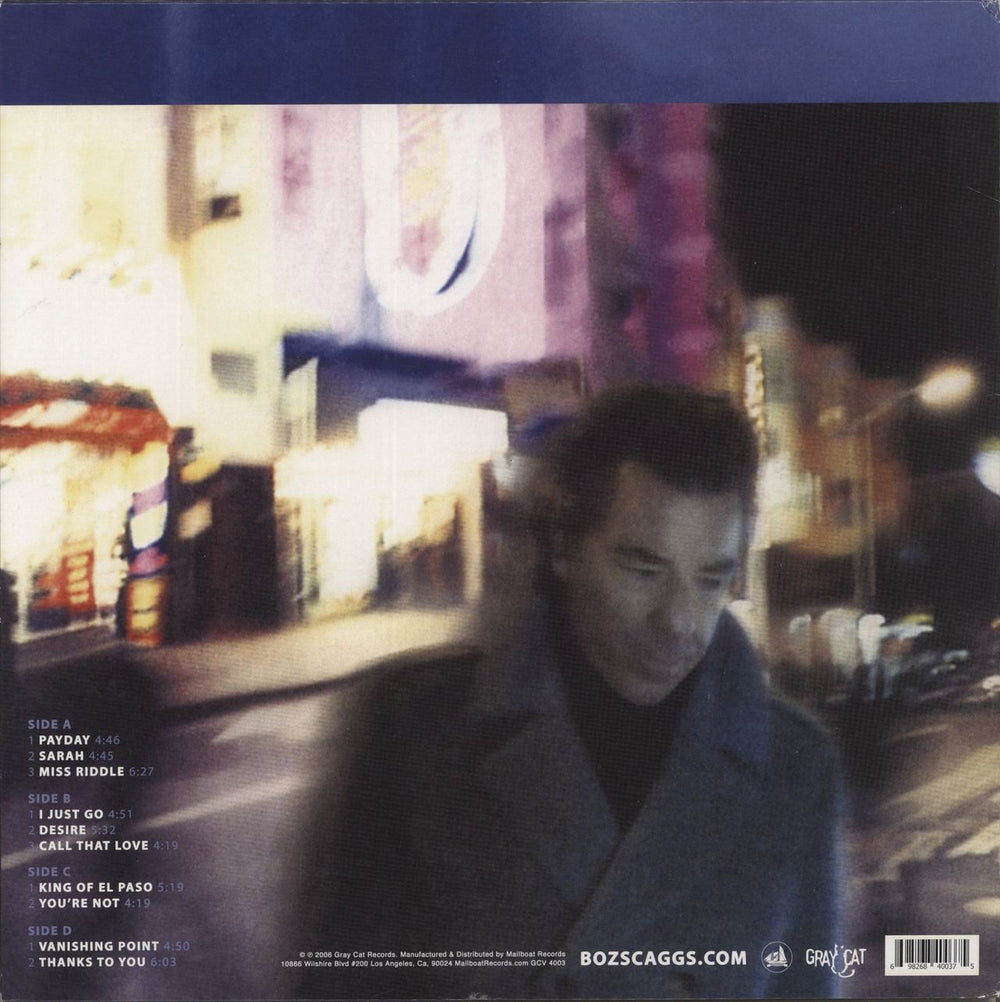 Boz Scaggs Dig - 180gm Vinyl US 2-LP vinyl record set (Double LP Album) 698268400375