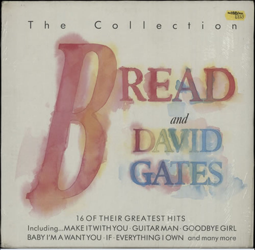 Bread The Collection - Sealed UK vinyl LP album (LP record) STAR2303