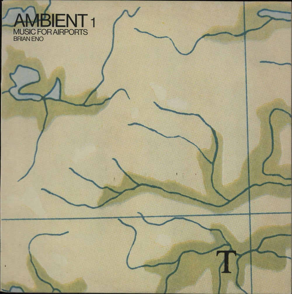 Brian Eno Ambient #1 Music For Airports + insert UK vinyl LP album (LP record) AMB001