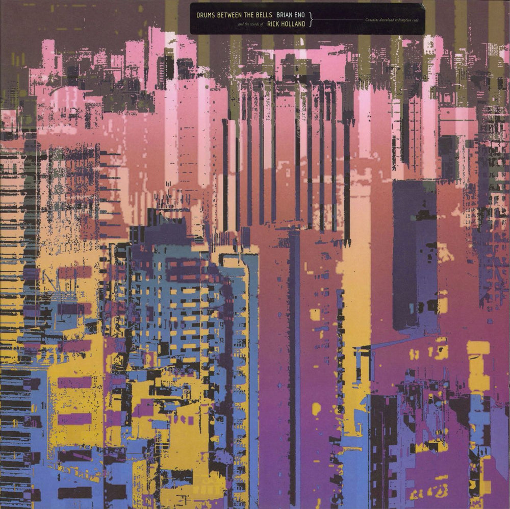 Brian Eno Drums Between The Bells UK vinyl LP album (LP record) WARPLP214