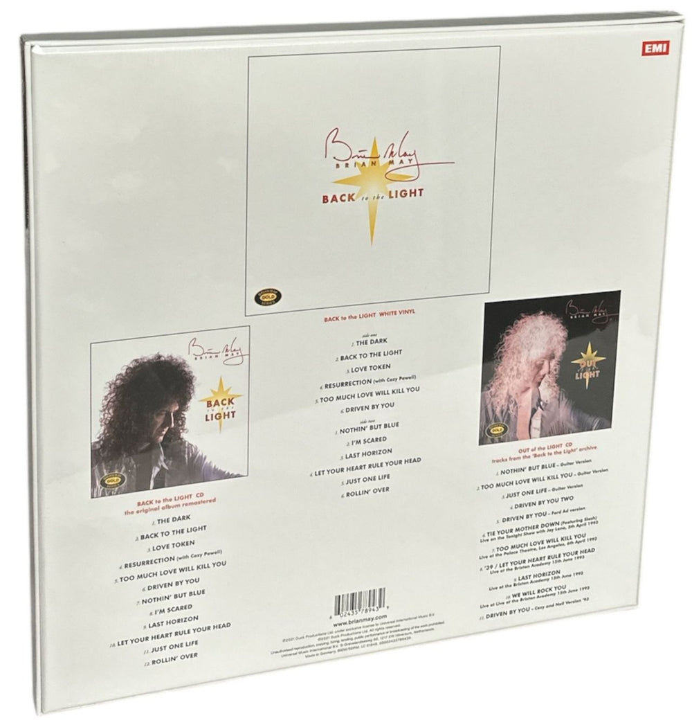 Brian May Back To The Light - Collectors Edition Box Set - Sealed + Mailer UK box set 602435789439