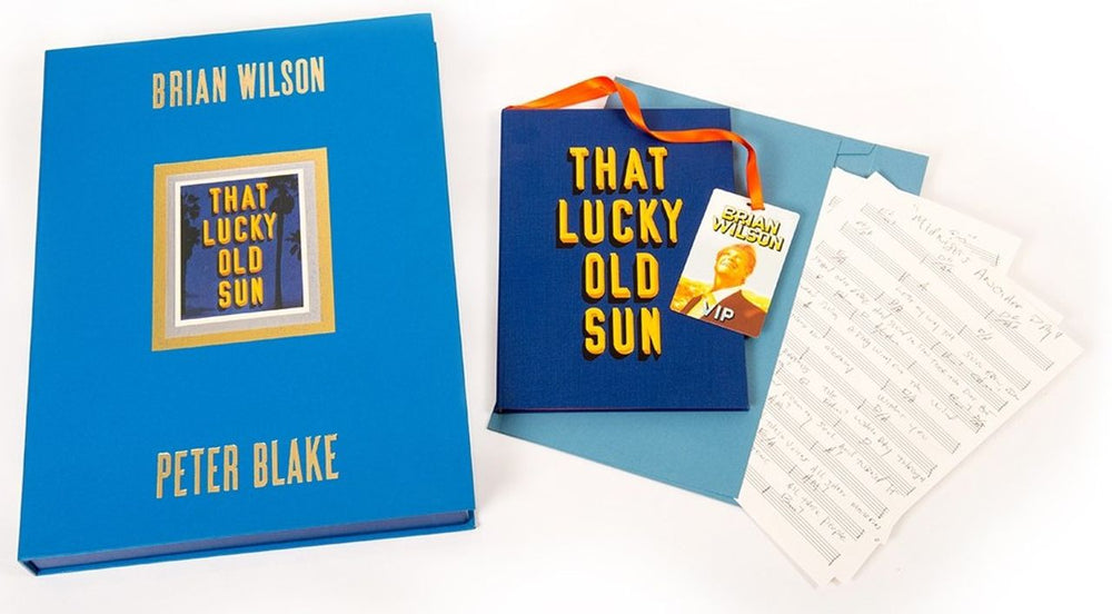 Brian Wilson That Lucky Old Sun - Autographed UK book
