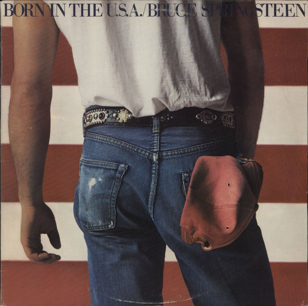 Bruce Springsteen Born In The U.S.A. Portuguese vinyl LP album (LP record) 86304