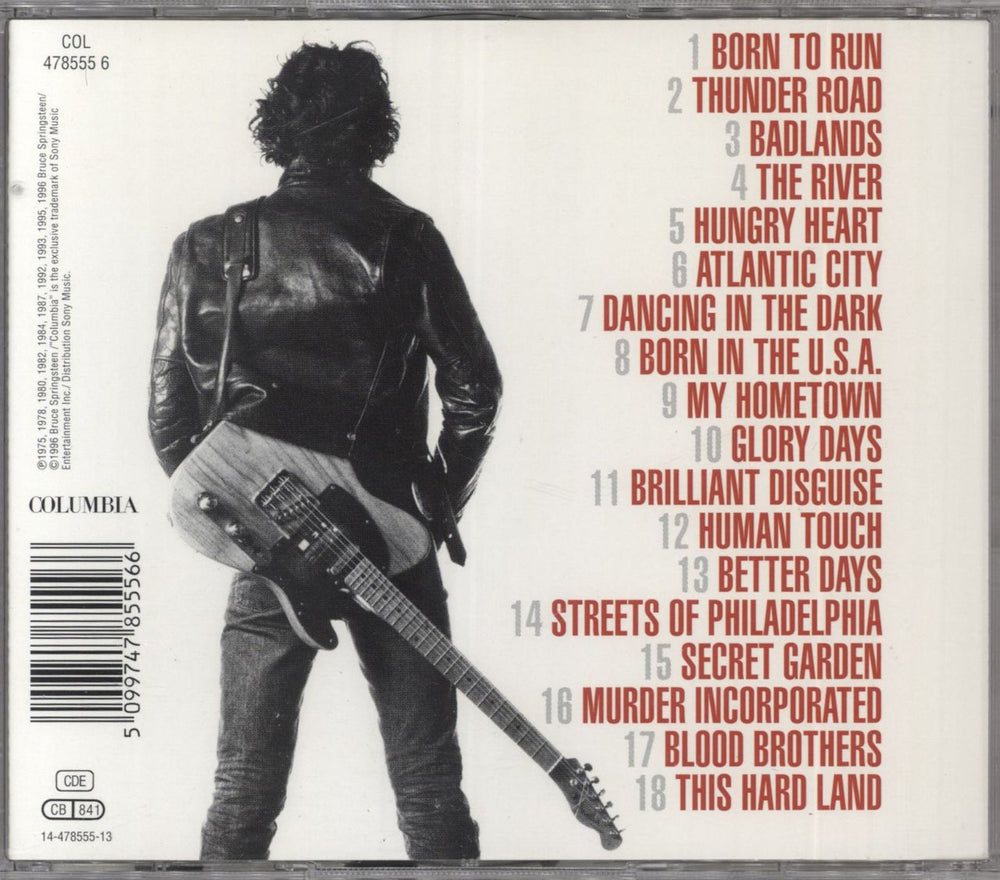 Bruce Springsteen Greatest Hits + Bonus Disc UK 2 CD album set (Double CD) SPR2CGR830256